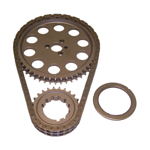 Timing Chain Set - Race Billet Z-Racing - Double Roller - 9 Keyway Adjustable - Thrust Bearing - Steel - Big Block Chevy - Kit