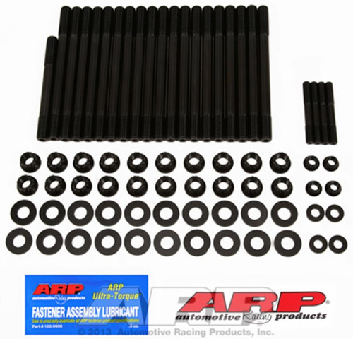Cylinder Head Stud Kit - 12 Point Nuts - Chromoly - Black Oxide - GM GenV LT-Series - Kit
