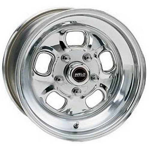 Wheel - Rodlite - 15 x 4 in - 1.875 in Backspace - 5 x 4.50 / 5 x 4.75 in Bolt Pattern - Aluminum - Polished - Each