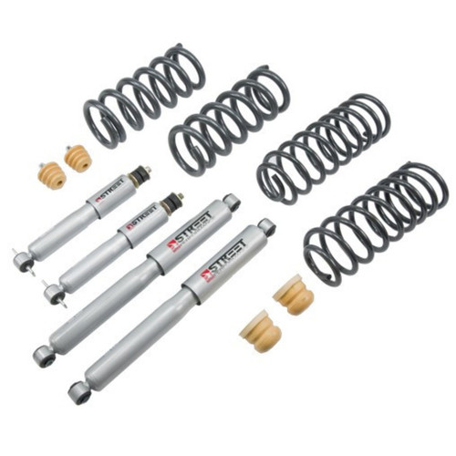 Lowering Kit - 2 in Front / 4 in Rear - Coil Springs / Shocks - Dodge Ram Fullsize Truck 2009-18 - Kit Lowering Kit - 2 in Front / 4 in Rear - Coil Springs / Shocks - Dodge Ram Fullsize Truck 2009-18 - Kit
