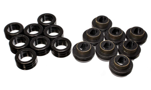 Body Mount Bushing - Hyper-Flex - Polyurethane - Black - GM Fullsize Truck 1981-91 - Kit