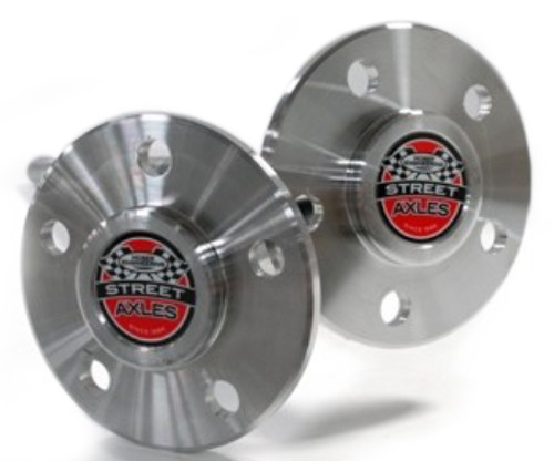 Axle Shaft - 29.188 in Long - 31 Spline Carrier - 4 x 4.25 in Bolt Pattern - C-Clip - Steel - Natural - Ford 8.8 in - Pair