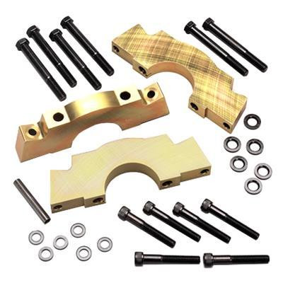 Main Cap - 4-Bolt - Center - Splayed Bolts - Ductile Iron - Pontiac V8 - Kit