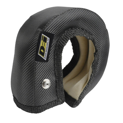 Turbo Blanket - Onyx Series - Woven Fiberglass - Carbon Fiber Look - T3 Exhaust Housings - Each