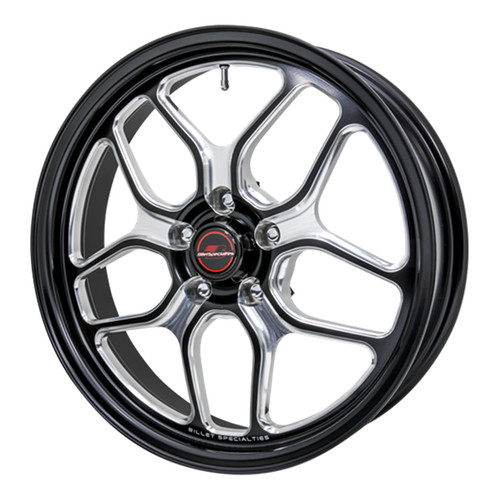 Wheel - Win Lite - 18 x 5 in - 2.125 in Backspace - 5 x 115 mm Bolt Pattern - Aluminum - Black / Machined - Each