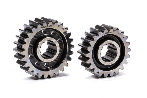 Quick Change Gear Set - Premium - Set 8 - 10 Spline - 4.11 Ratio 4.86 / 3.48 - 4.86 Ratio 5.75 / 4.11 - Steel - Each Quick Change Gear Set - Premium - Set 8 - 10 Spline - 4.11 Ratio 4.86 / 3.48 - 4.86 Ratio 5.75 / 4.11 - Steel - Each