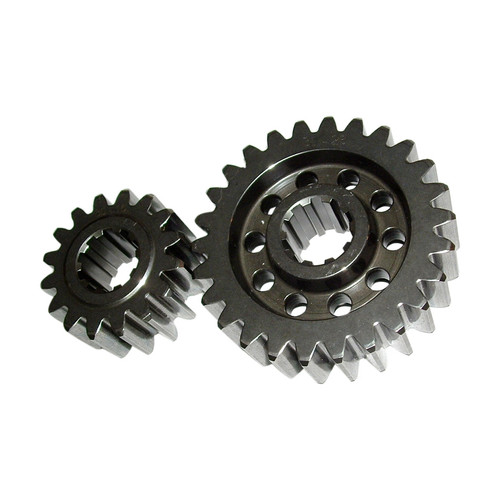 Quick Change Gear Set - Premium - Set 14A - 10 Spline - 4.11 Ratio 5.75 / 2.94 - 4.86 Ratio 6.80 / 3.47 - Steel - Each Quick Change Gear Set - Premium - Set 14A - 10 Spline - 4.11 Ratio 5.75 / 2.94 - 4.86 Ratio 6.80 / 3.47 - Steel - Each