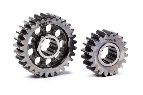 Quick Change Gear Set - Premium - Set 24 - 10 Spline - 4.11 Ratio 5.96 / 2.83 - 4.86 Ratio 7.04 / 3.35 - Steel - Each Quick Change Gear Set - Premium - Set 24 - 10 Spline - 4.11 Ratio 5.96 / 2.83 - 4.86 Ratio 7.04 / 3.35 - Steel - Each