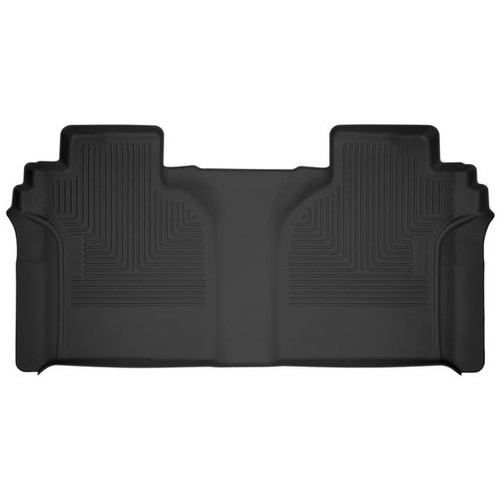 Floor Liner - X-ACT Contour - 2nd Row - Plastic - Black / Textured - GM Fullsize Truck 2019 - Each