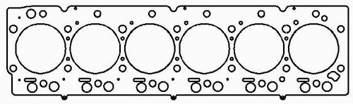 Cylinder Head Gasket - MLX - 4.312 in Bore - 0.052 in Compression Thickness - Multi-Layered Stainless Steel - Dodge Cummins - Each