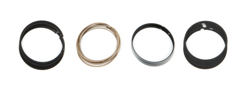 Piston Rings - 3.791 in Bore - File Fit - 1.0 x 1.0 x 2.0 mm Thick - Standard Tension - Ductile Iron - Plasma Moly - 8-Cylinder - Kit