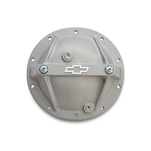 Differential Cover - Reinforced - Main Cap Bolts / Magnetic Drain Plug Included - Aluminum - Gray Crinkle Powder Coat - 8.2 / 8.5 in - GM 10-Bolt - Each Differential Cover - Reinforced - Main Cap Bolts / Magnetic Drain Plug Included - Aluminum - Gray Crinkle Powder Coat - 8.2 / 8.5 in - GM 10-Bolt - Each