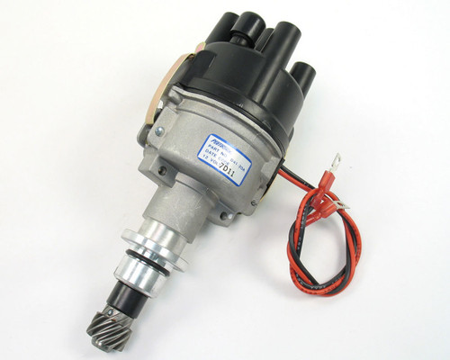 Distributor - Industrial - Magnetic Pickup - Mechanical Advance - Socket Style - Black - Perkins 4-Cylinder - Each