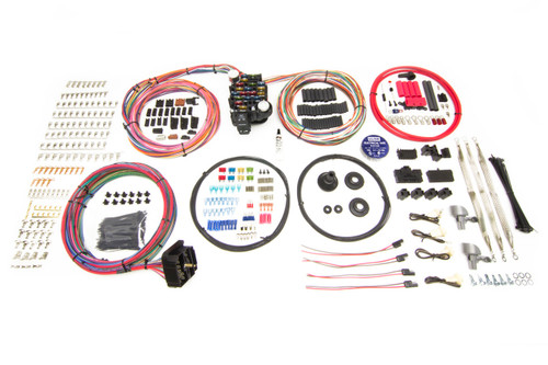 Car Wiring Harness - Pro Series - Customizable - 25 Circuit - Bulkhead Firewall Pass-Through - In Column Key - GM - Kit