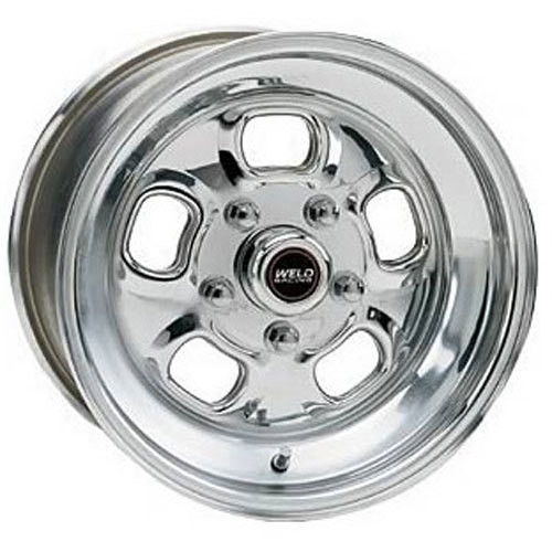 Wheel - Rodlite - 15 x 8 in - 4.500 in Backspace - 5 x 4.50 / 5 x 4.75 in Bolt Pattern - Aluminum - Polished - Each