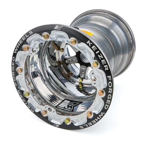 Wheel - 10 x 13 in - 5.000 in Backspace - 27 Spline - Beadlock - Aluminum - Polished - Each