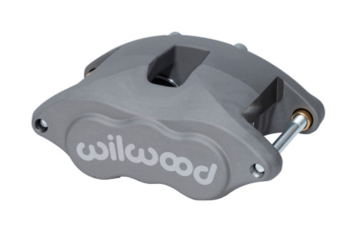 Brake Caliper - D52 - 2 Piston - Forged Aluminum - Gray Anodized - 12.190 in OD x 1.280 in Thick Rotor - 7.060 in Floating Mount - Each