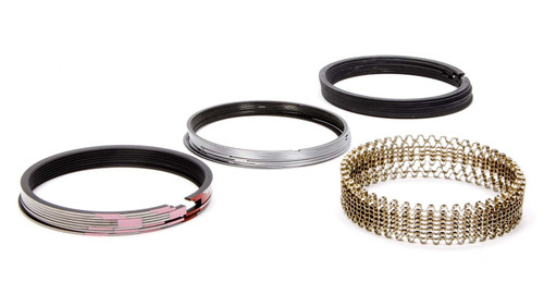Piston Rings - Premium Race Series - 4.070 in Bore - File Fit - 1/16 x 1/16 x 3/16 in Thick - Low Tension - Ductile Iron - Plasma Moly - 8-Cylinder - Kit Piston Rings - Premium Race Series - 4.070 in Bore - File Fit - 1/16 x 1/16 x 3/16 in Thick - Low Tension - Ductile Iron - Plasma Moly - 8-Cylinder - Kit