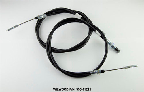 Parking Brake Cable - Plastic Housing - Black - Ford Mustang 2005-10 - Kit