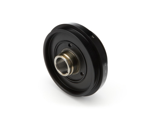 Harmonic Balancer - Race Serpentine - Underdrive - 6.930 in OD - SFI 18.1 - Steel - Black Powder Coat - Internal Balance - GM LS-Series - Each