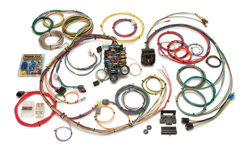Car Wiring Harness - Customizable - Complete - 24 Circuit - GM F-Body 1967-68 - Kit