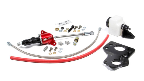 Throwout Bearing Kit - 1400 Series - Hydraulic - Bolt-On - Braided Stainless Lines - 3/4 in Master Cylinder - GM F-Body 1970-81 - Kit