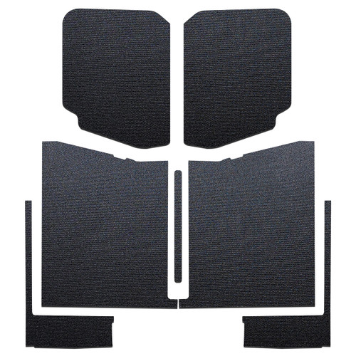 Sound Barrier - Headliner - Self Adhesive Backing - Foam - Black - 4-Door - Jeep Gladiator 2020-22 - Kit