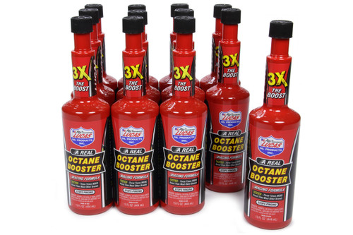 Fuel Additive - Octane Booster - 15.00 oz Bottle - Gas - Set of 12