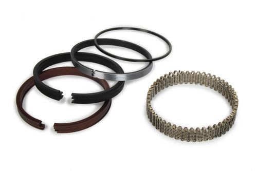 Piston Rings - Maxseal - Gapless Top Ring - 4.500 in Bore - File Fit - 1/16 x 1/16 x 3/16 in Thick - Low Tension - Ductile Iron - Natural - 8-Cylinder - Kit Piston Rings - Maxseal - Gapless Top Ring - 4.500 in Bore - File Fit - 1/16 x 1/16 x 3/16 in Thick - Low Tension - Ductile Iron - Natural - 8-Cylinder - Kit