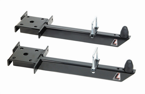 Traction Bars - Street / Strip - Bolt-On - Steel - Black Powder Coat - GM F-Body / X-Body - Kit