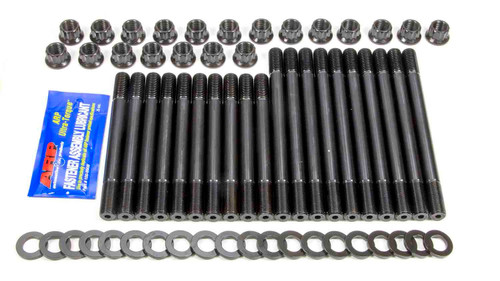 Cylinder Head Stud Kit - 12 Point Nuts - Chromoly - Black Oxide - SVO - Big Block Ford - Kit