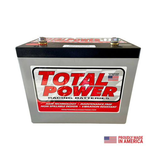Battery - AGM - 16V - 725 Cranking amps - Top Post Screw-In Terminals - 10.25 in L x 8.25 in H x 6.25 in W - Each
