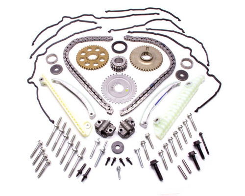 Timing Chain Set - Camshaft Drive Kit - Link Belt - Steel - 2 Valve - Ford Modular - Kit
