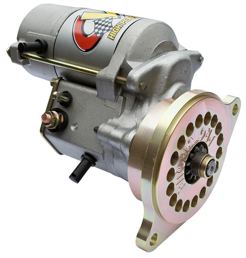 Starter - Protorque Maximum - 18 Position Mounting Block - 4:44:1 Gear Reduction - Aluminum - Natural - Small Block Ford - Each