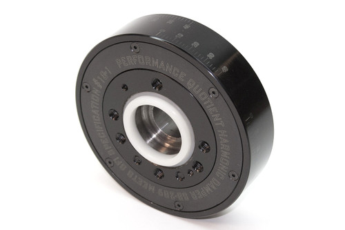 Harmonic Balancer - 6.400 in OD - Steel - Black Paint - External Balance - Small Block Ford - Each Harmonic Balancer - 6.400 in OD - Steel - Black Paint - External Balance - Small Block Ford - Each