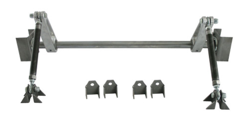 Sway Bar - Magnum Series - Rear - Weld-On - Spherical Rod Ends - Chromoly / Aluminum - Natural - Universal - Kit