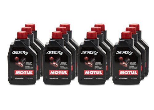 Transmission Fluid - Dexron III - ATF - Synthetic - 1 L Bottle - Set of 12