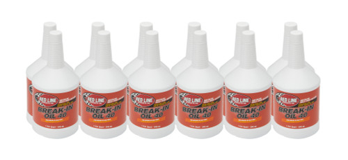 Motor Oil - Break-In Oil 40 - High Zinc - 40W - Conventional - 1 qt Bottle - Set of 12