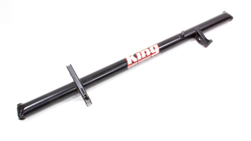 Front Axle Assembly - 2.5 in OD - 50 in Wide - 8.5 and 12 Degree Front Spindles - Chromoly - Black - Sprint Car - Each