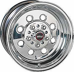 Wheel - Draglite - 15 x 10 in - 3.500 in Backspace - 5 x 4.50 / 5 x 4.75 in Bolt Pattern - Aluminum - Polished - Each