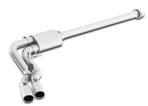 Exhaust System - Installer Series - Cat-Back - 3 in Diameter - Stainless Tip - Steel - Aluminized - Ford Fullsize Truck 2015-20 - Kit