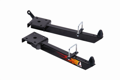 Traction Bars - Street / Strip - Bolt-On - Steel - Black Powder Coat - GM F-Body 1970-1/2-81 - Kit