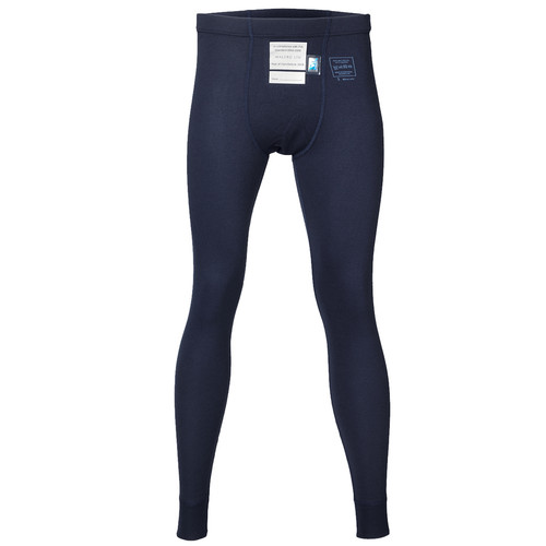 Underwear Bottom - SFI 3.3 - FIA Approved - Fire Retardant Blend - Blue - Small - Each
