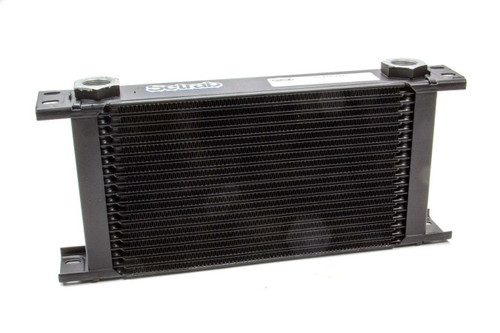Fluid Cooler - 6 Series - 12.99 x 6.1 x 1.97 in - Plate Type - 22 mm x 1.50 Female Inlet / Outlet - Aluminum - Black Paint - Universal - Each Fluid Cooler - 6 Series - 12.99 x 6.1 x 1.97 in - Plate Type - 22 mm x 1.50 Female Inlet / Outlet - Aluminum - Black Paint - Universal - Each