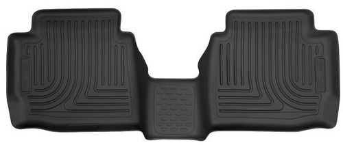 Floor Liner - X-ACT Contour - 2nd Row - Plastic - Black / Textured - Ford Midsize Car 2013-20 - Each