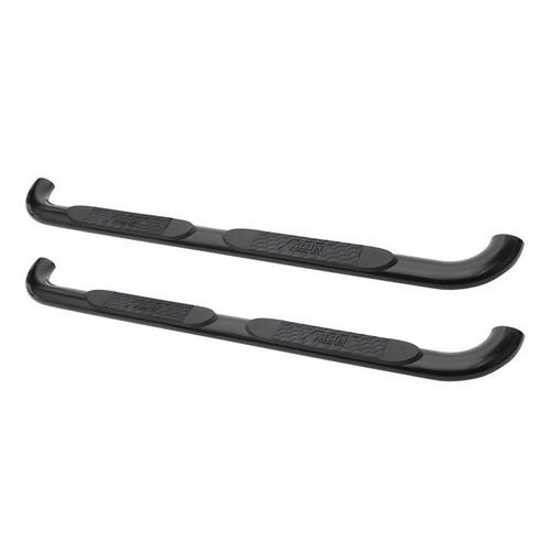 Step Bars - Platinum - 4 in Oval - Mount Kit Included - Steel - Black Powder Coat - Crew Cab - Ram Fullsize Truck 2019-21 - Pair