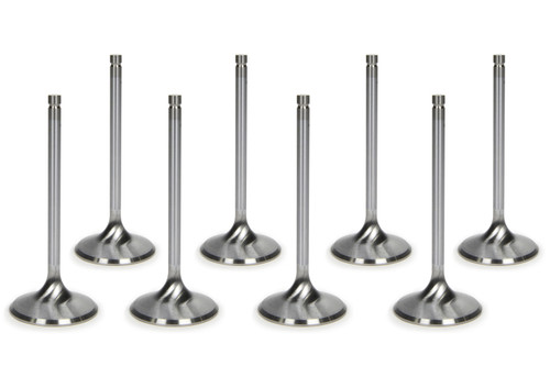 Intake Valve - Competition Plus - 2.250 in Head - 5/16 in Valve Stem - 5.422 in Long - Stainless - Mopar 426 Hemi - Set of 8