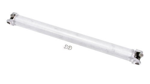 Drive Shaft - 47 in Long - 3 in OD - 1310 U-Joints - Aluminum - Natural - Universal - Each Drive Shaft - 47 in Long - 3 in OD - 1310 U-Joints - Aluminum - Natural - Universal - Each