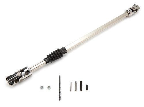 Steering Shaft - 3/4 in Double D to 1 in Double D - Hardware / Joints / Stainless - Natural - Ford Fullsize Truck 1970-79 - Kit