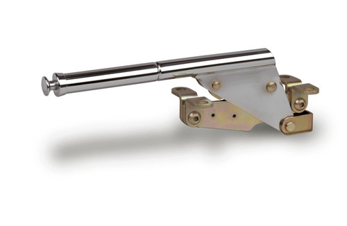 Parking Brake Assembly - Floor Mount - 10 in Long - Steel - Chrome - Each